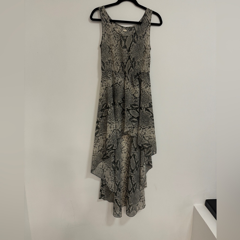 Ali & Kris snake skin cover up dress